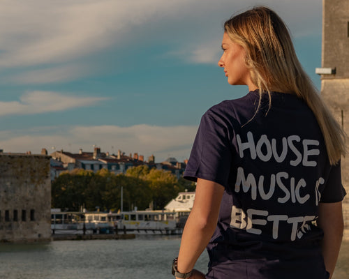 T-shirt Marine