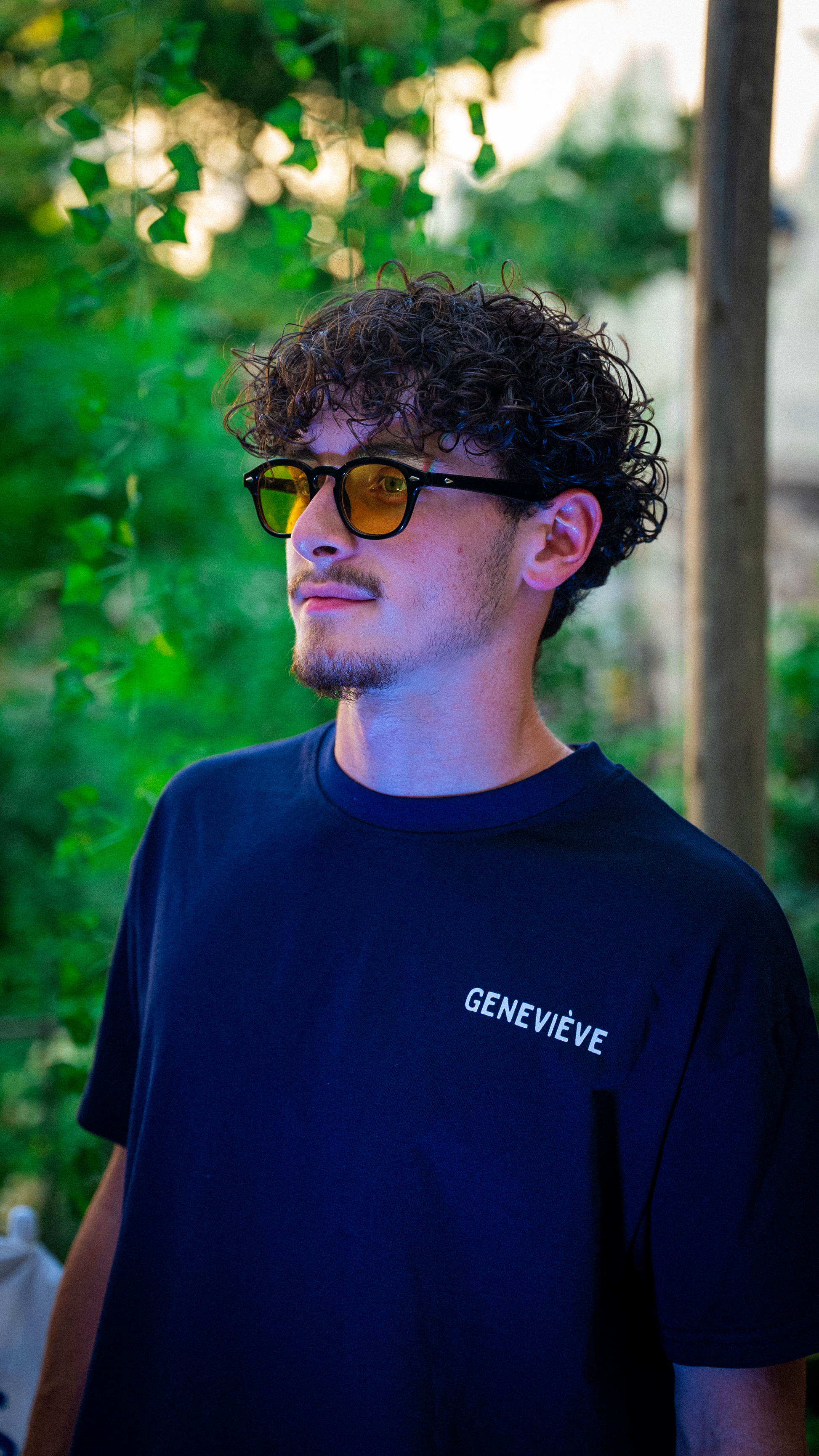 T-shirt Marine